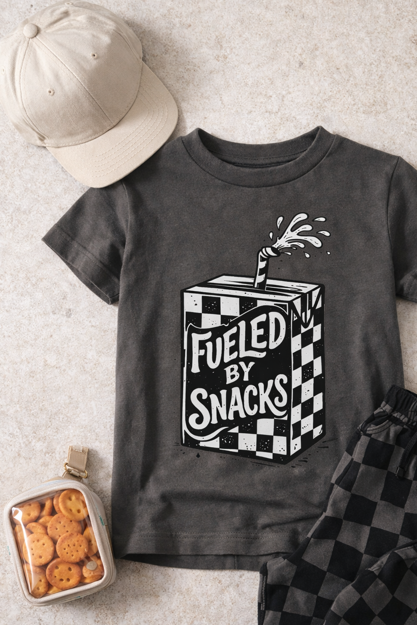 Fueled By Snacks Tee- Toddler Tee