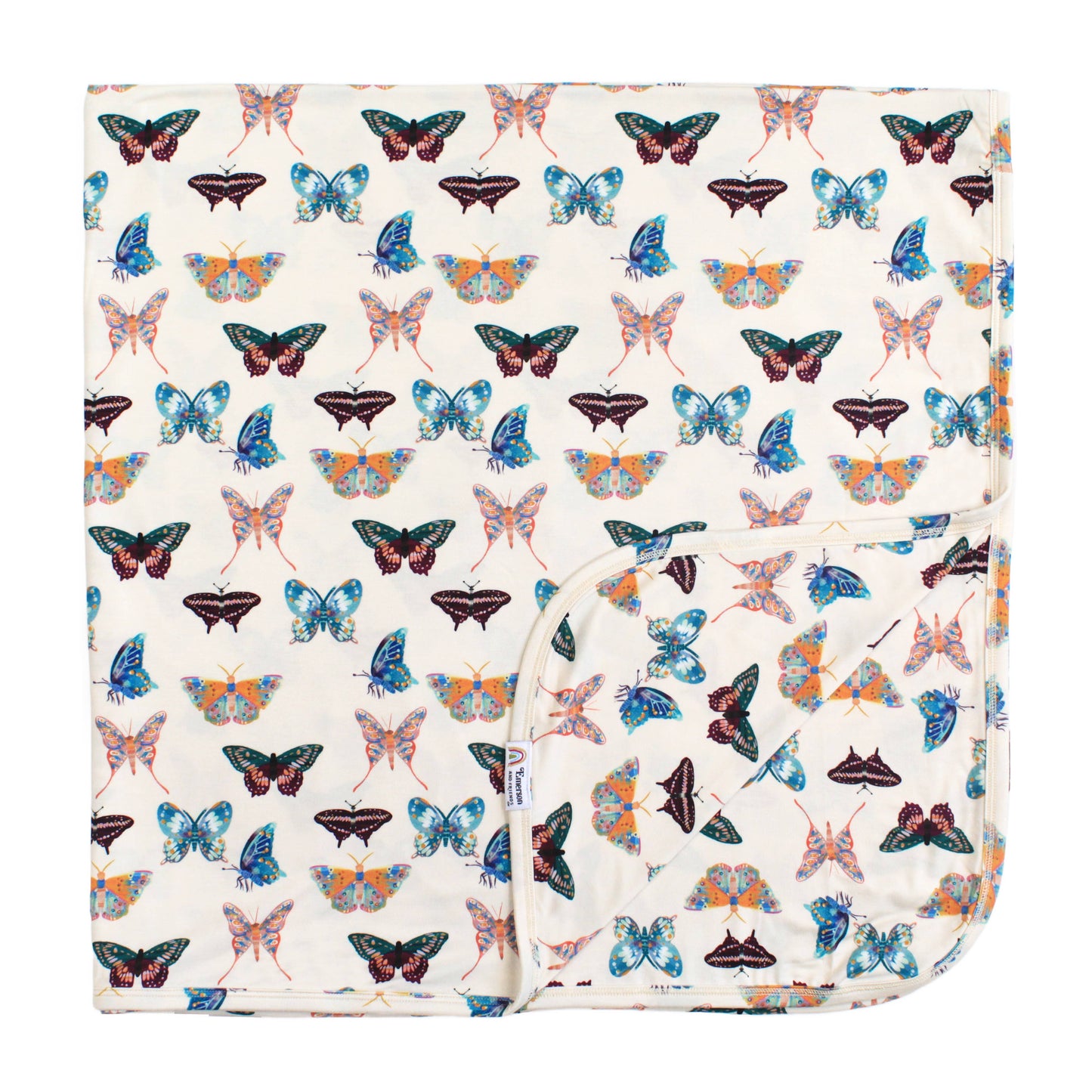 Wings of Paradise Butterflies Luxury Bamboo Blanket
