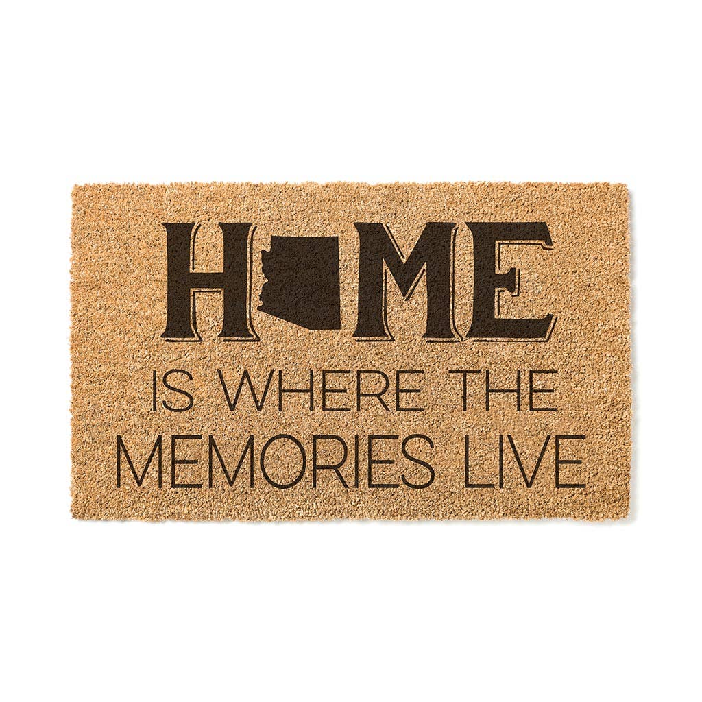18x30 Coir Doormat Home Memories Live Arizona