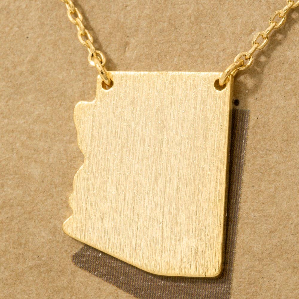 Arizona State Pendant Necklace