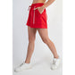 MODAL SCUBA FLAT PIPING A-LINE SHORTS