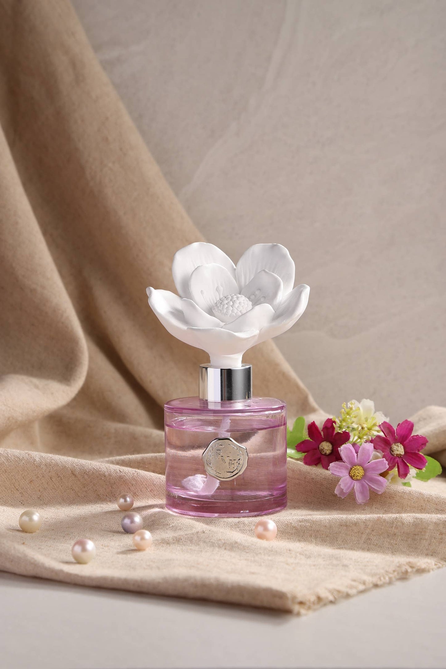 Magnolia Flower Diffuser Gift Set - Velvet Petunia