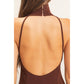 Sleeveless Halter Neck Jumpsuit