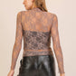 Layer Me Lace High Neck Top