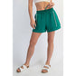 MODAL SCUBA FLAT PIPING A-LINE SHORTS