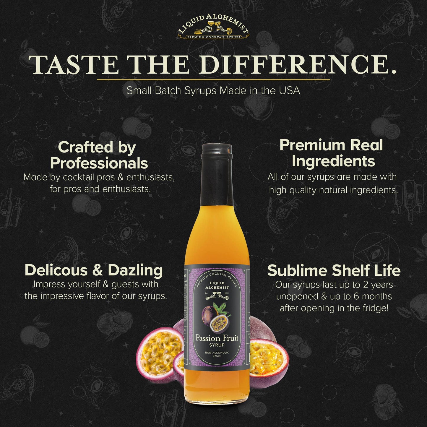 Passion Fruit Cocktail Syrup