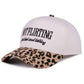 0731 Not Flirting Two Tone Canvas Cotton Cap SI-28474 Zenana Consgt.