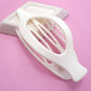 OVAL LAY DOWN FLAT HAIR CLAW CLIPS | 40H917