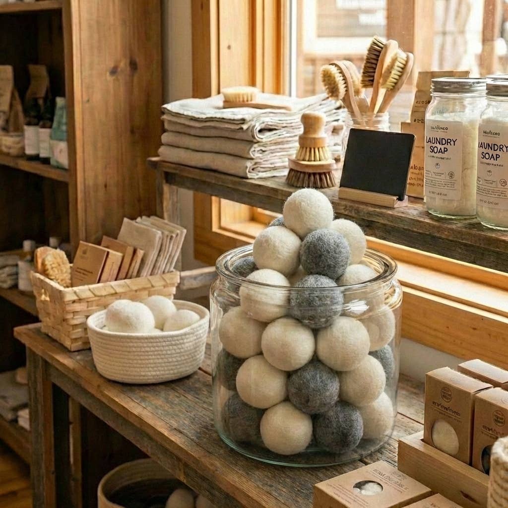 Bulk New Zealand Wool Dryer Balls | Faire Market Bestseller