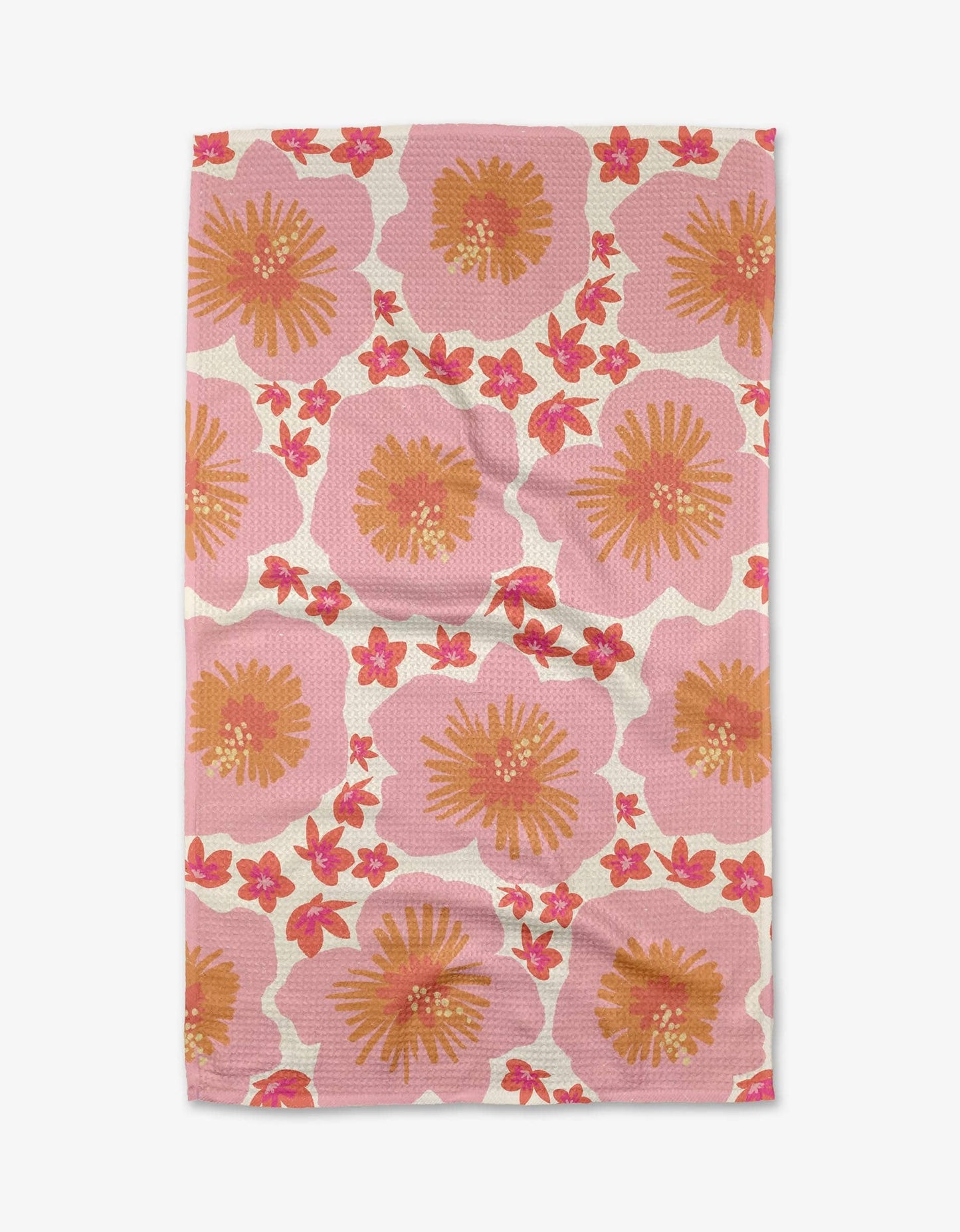 Hibiscus Sunset Tea Towel