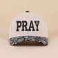 Pray Two Tone Cotton Hat