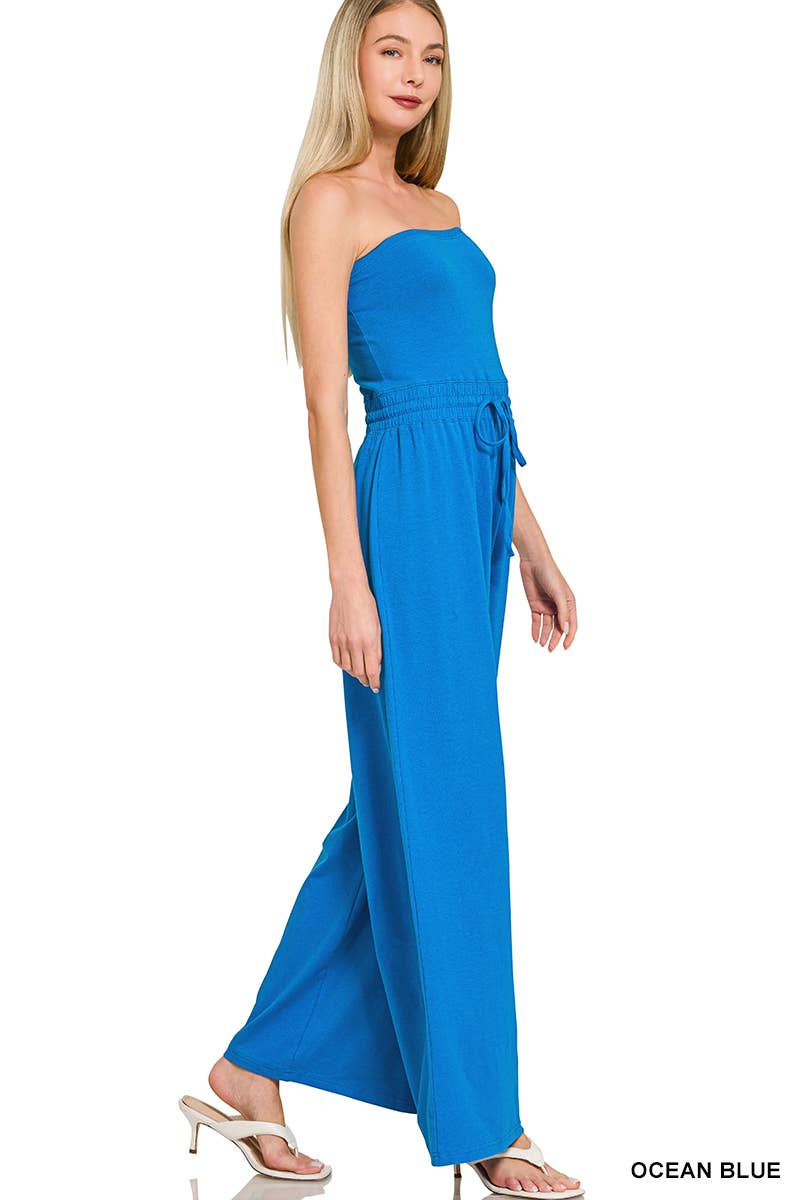 1217 Tube Top Jumpsuit SI-29232 Zenana
