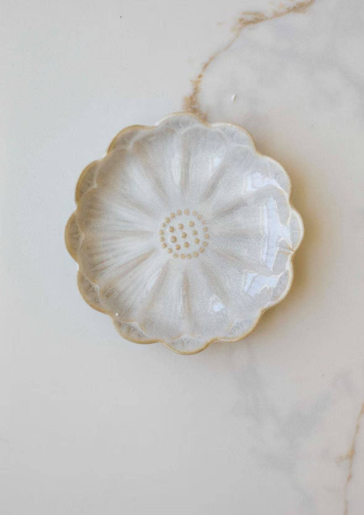 Mini Floral Ceramic Plates