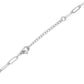 18K Gold PVD Paperclip Carabiner Necklace