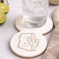 Arizona Home Stone Coaster with Heart
