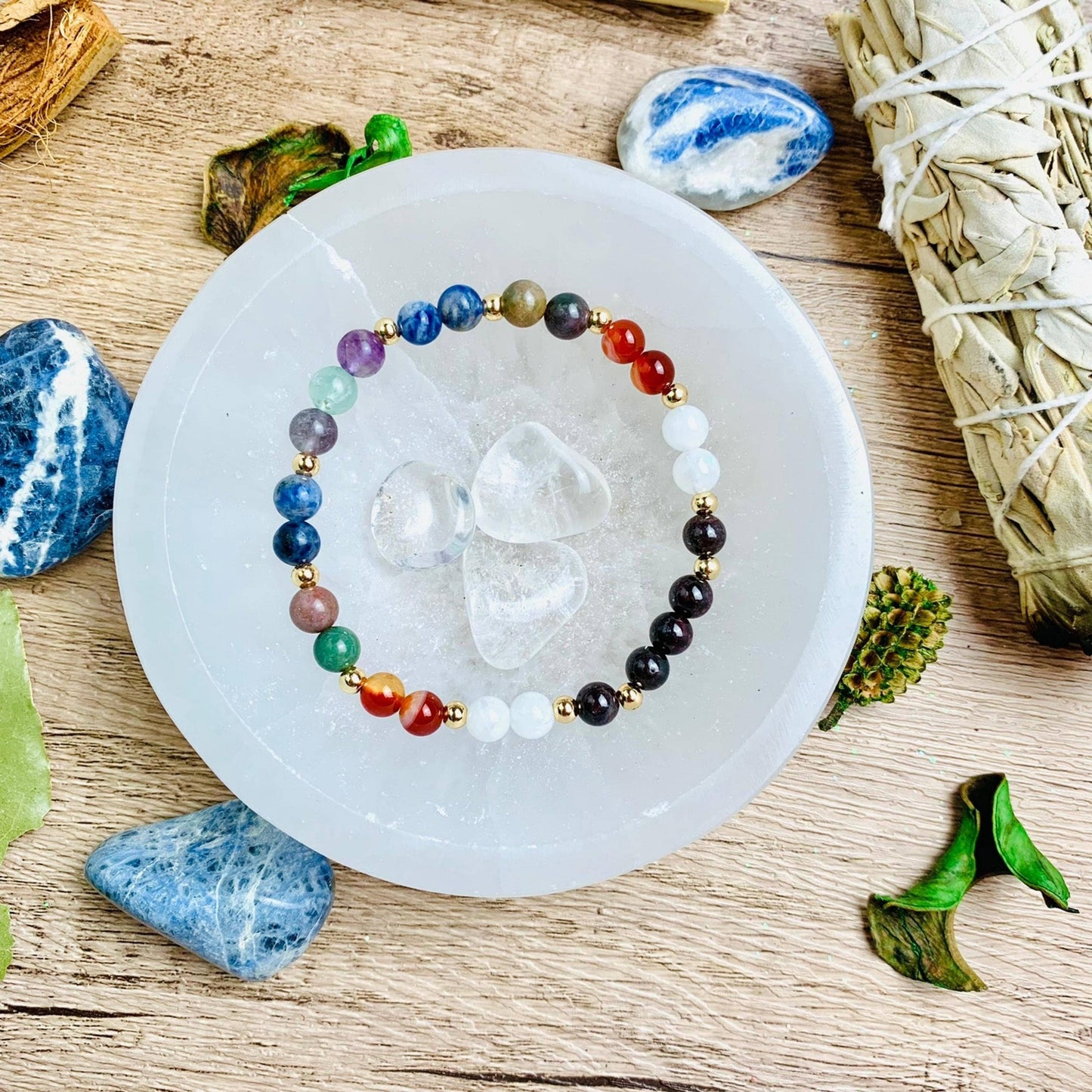 Capricorn Zodiac Crystal Bracelet