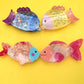 JUMBO VIBRANT OCEAN SEA FISH HAIR CLAW CLIPS | 40H987