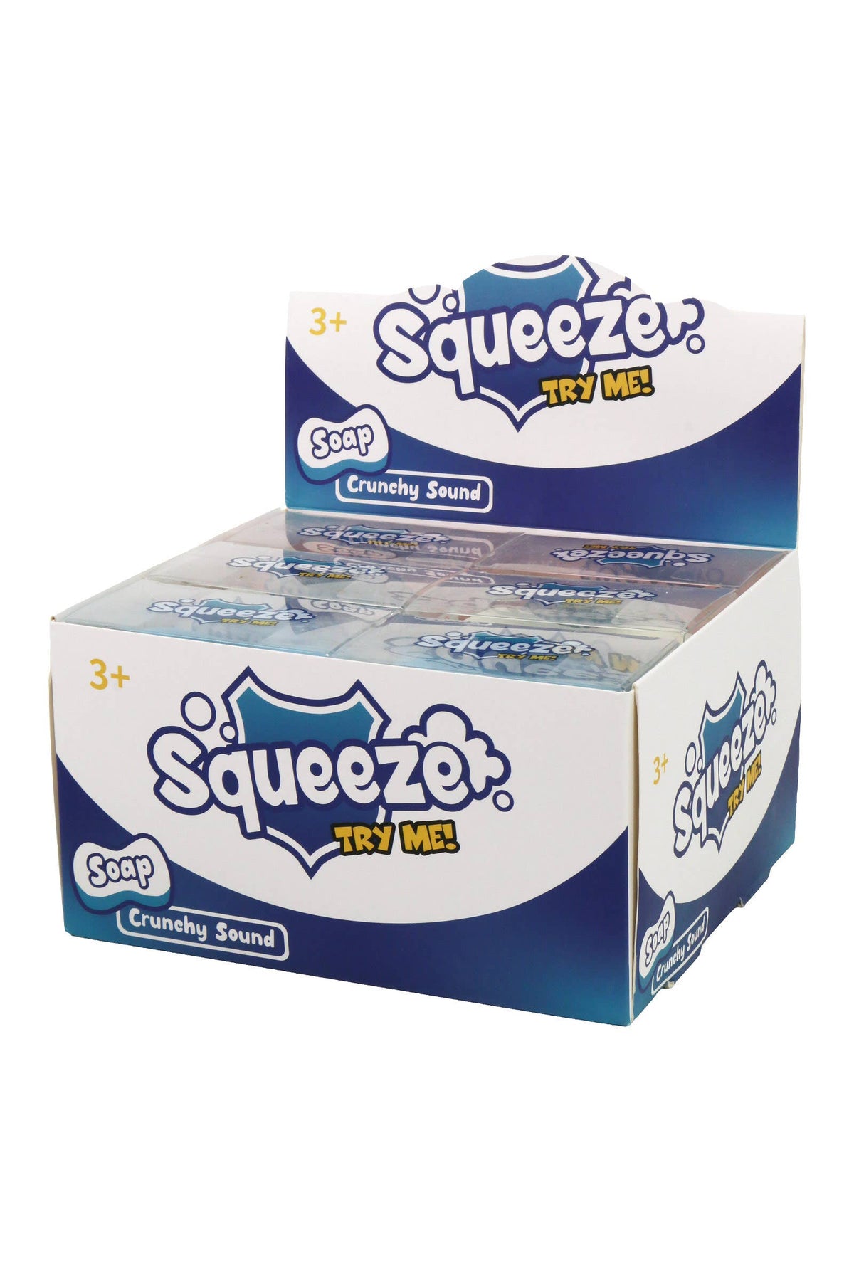 Soap Zero Rebound Crunchy Bead Slime Filled Scented Squishy