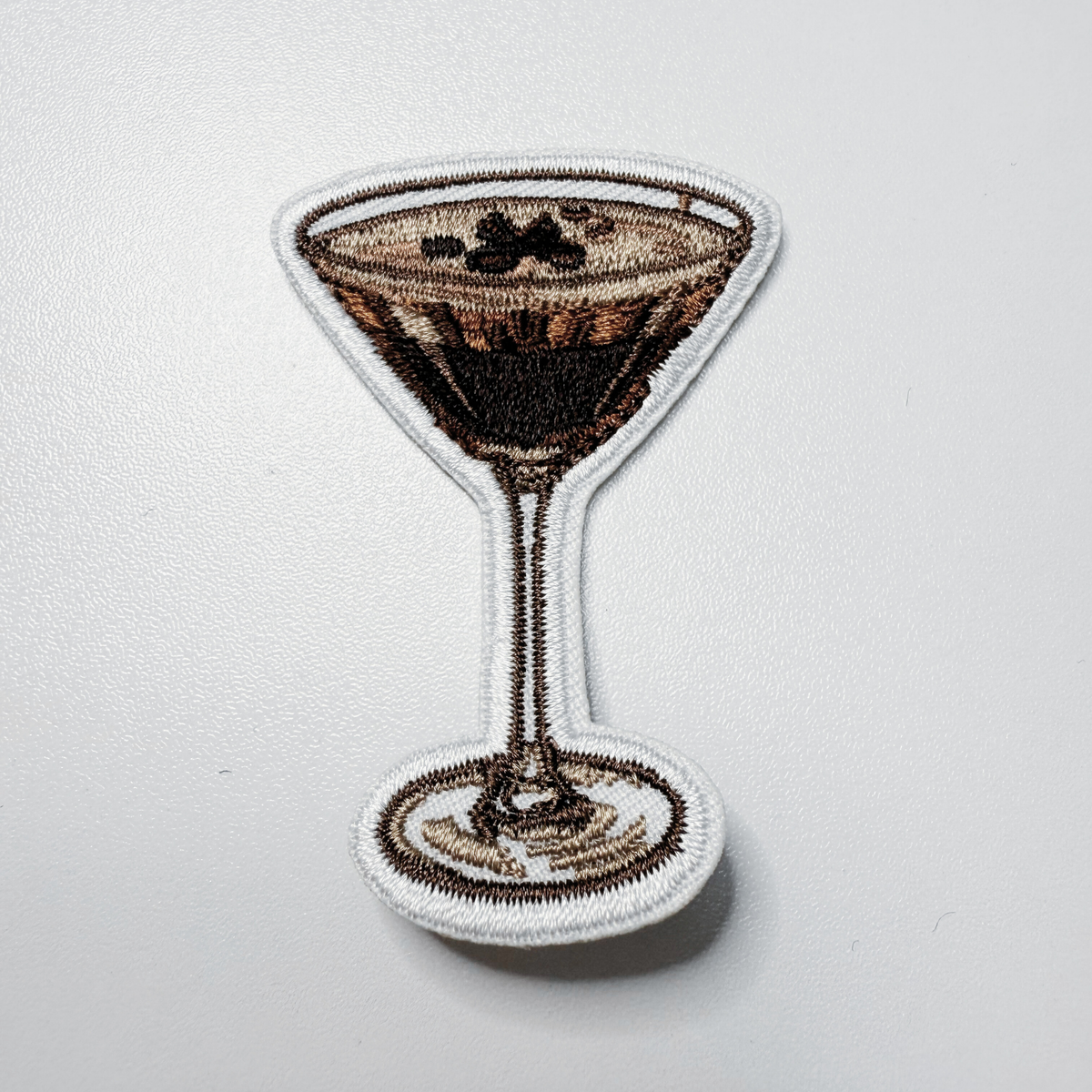 2.5" Espresso Martini - Embroidered Hat Patch