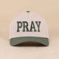 Pray Two Tone Cotton Hat