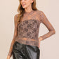 Layer Me Lace High Neck Top