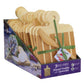 Striped Paddle Cutting Board and Spreader Knife Gift Set