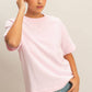 Crew Neck Short Sleeve Top
