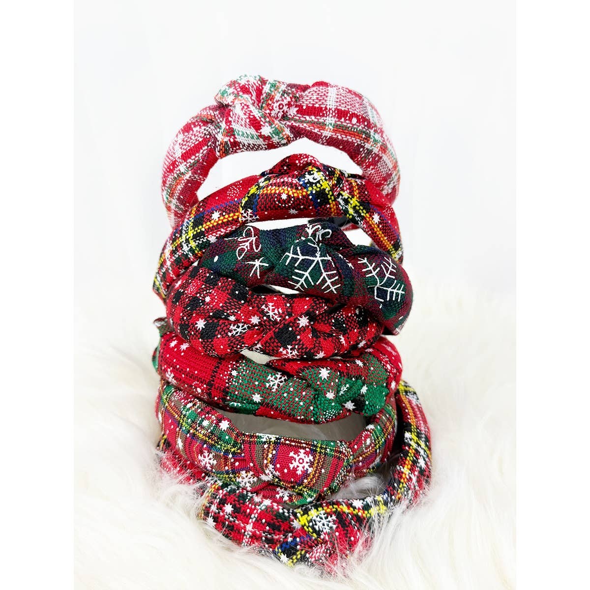 Christmas Theme Knotted Headbands