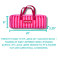 Mahjong Rack Bag  |  Fits 20" Racks + Folded Mat