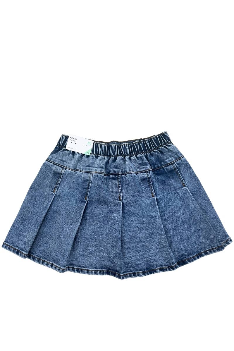 YOUTH PLEATED MINI SKORT-YC1748D