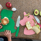 Unicorn Cutting Board & Knife Set – Kid-Safe