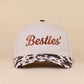 Besties'/I'm The Friend In Low Places two tone snapback hat