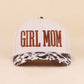 Girl Mom Two Tone Snapback Hat Zenana Consgt.