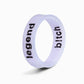 Flip Reversible b!tch and legend Ring