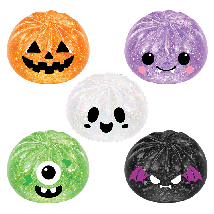 Fun Doh Halloween Dumpling Squishy Toy - 12/Display