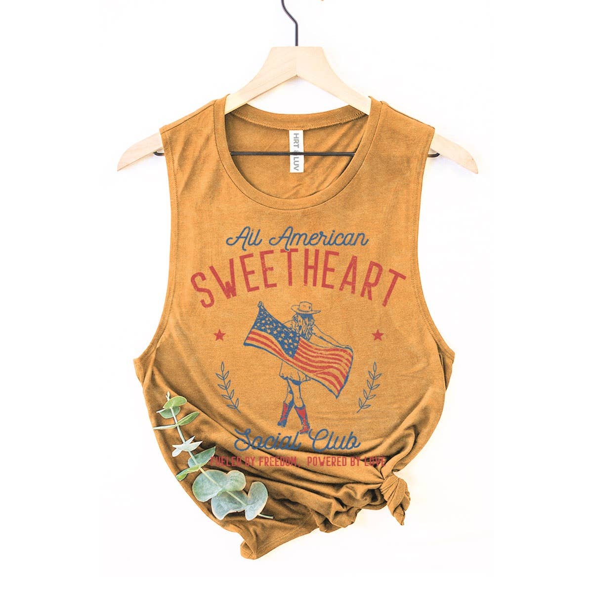ALL AMERICAN SWEETHEART SOCIAL CLUB GRAPHIC TANK TOP