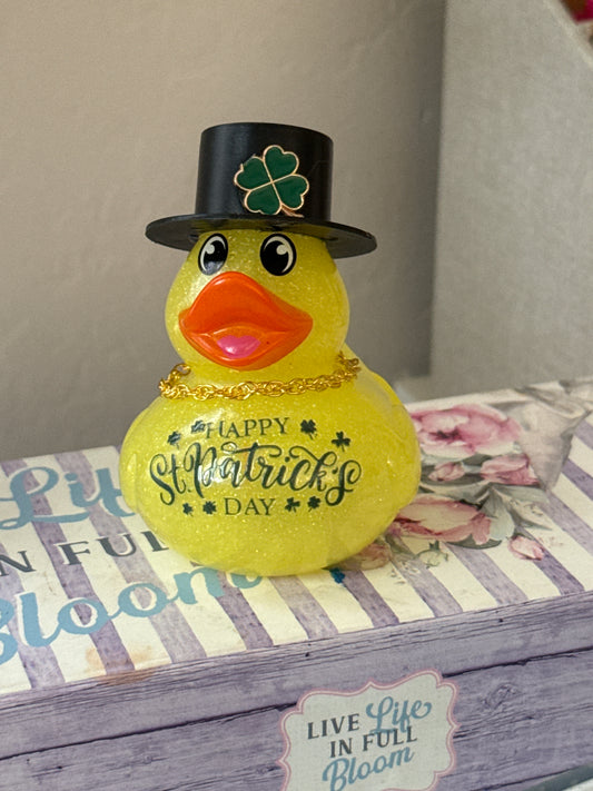 Yellow  St. Patrick’s Day Duck