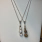 Howlite and Unakite Bead Wrap 22in. Necklace