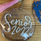 Resin Keychains 3 inch round choose from two different options