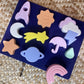 Baby and Toddler Silicone Space Puzzle