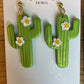 Cactus Dangle Earrings